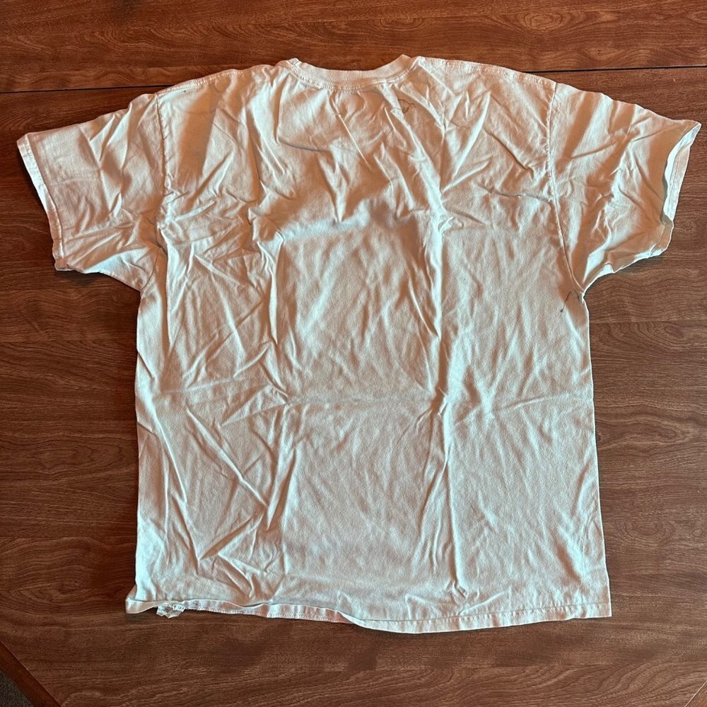 Hanes Beefy-T White Tee Oli Gas E.R. Vine & Sons INC T-Shirt Size XL - Picture 8 of 16